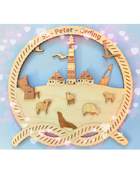 Fensterbild St. Peter Ording - Motiv 4