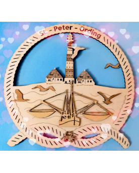 Fensterbild St. Peter Ording - Motiv 3