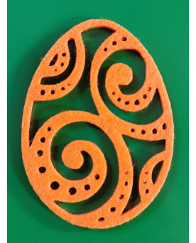 Anhänger Ostern - Motiv Osterei Ornamente