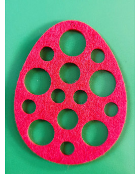 Anhänger Ostern - Motiv Osterei Punkte