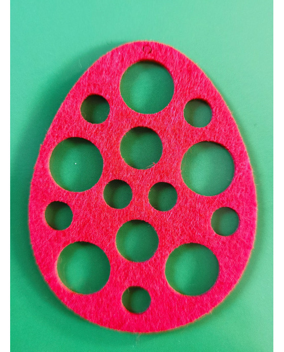 Anhänger Ostern - Motiv Osterei Punkte