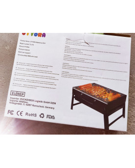 Mobiler Klapp-Grill / BBG Barbecue Grill