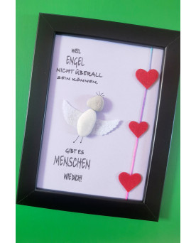 Steinbild - Engel