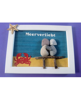 Steinbild - Meerverliebt