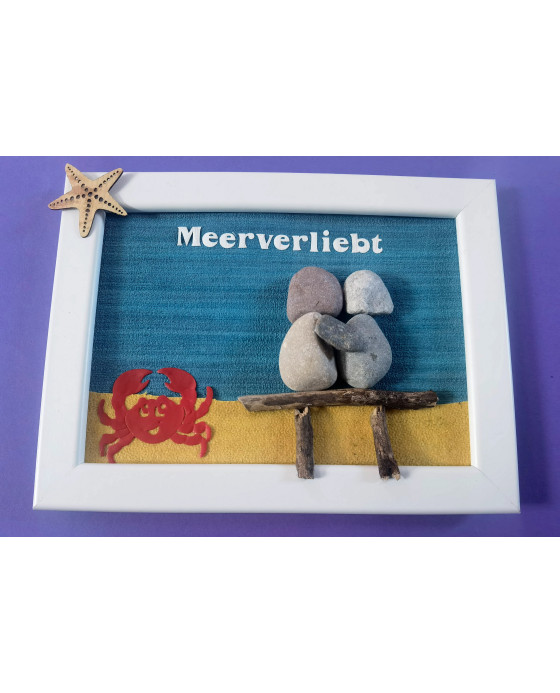 Steinbild - Meerverliebt